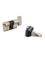 Cilindro europeo FEDERAL 2 con pomolo 32 x 32 mm, 5 chiavi – THIRARD