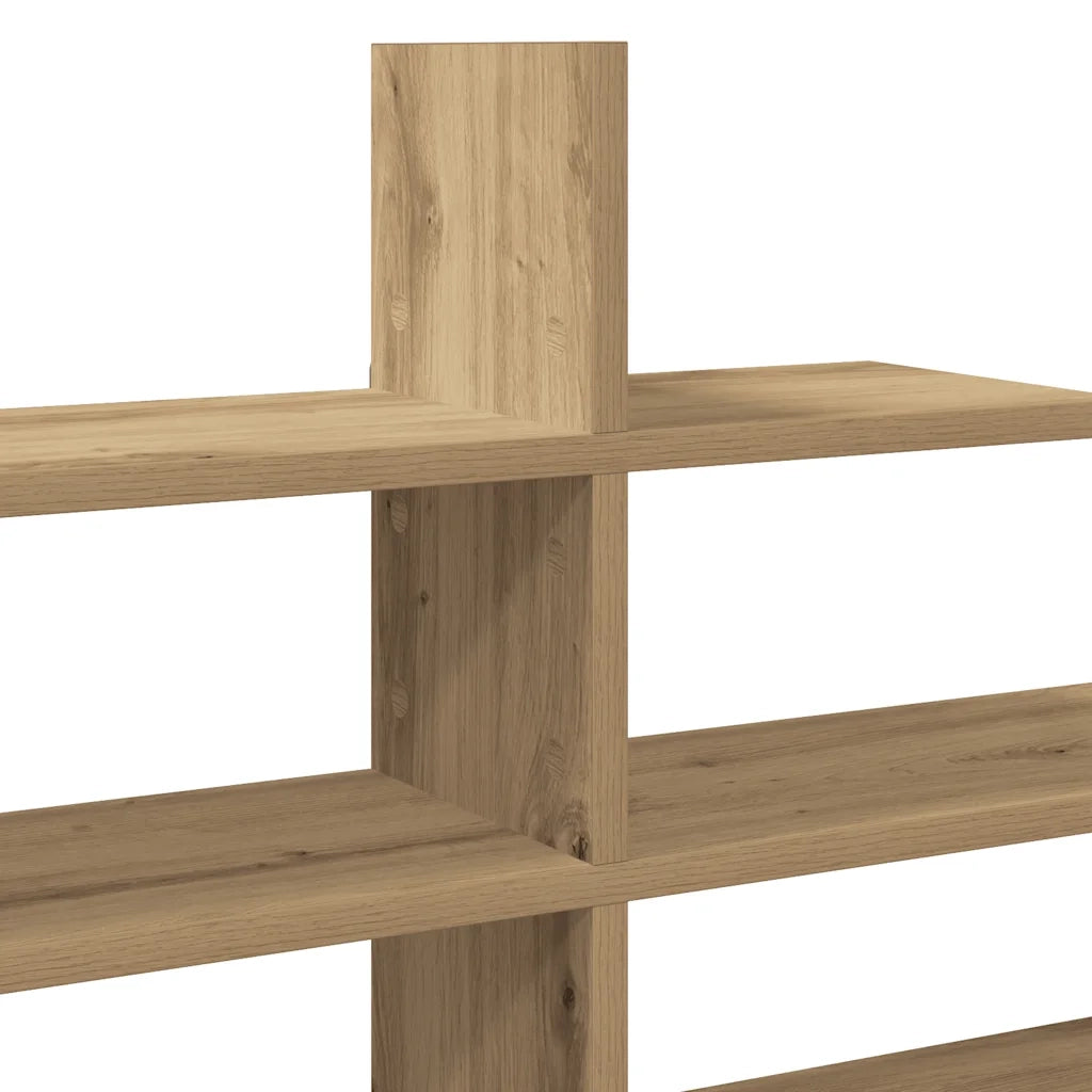 Mensola a Muro Rovere Artigianale 124,5x18x60,5cm in Truciolato 853271