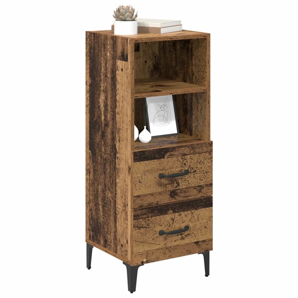 Credenza Legno vecchio 34 x 34.5 x 90 cm Legno multistrato 880952