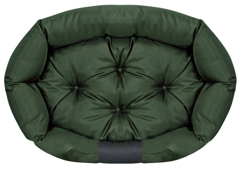 AIO FACTORY XL Letto per cani 115x95 cm Personalizzabile Impermeabile Verde