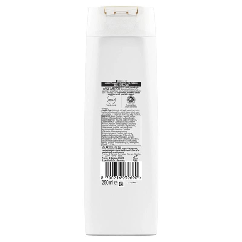 PANTENE ACTIVE SHAMPOO HYDRA RECHARGE IDRATA CAPELLI NORMALI A SECCHI 250ML