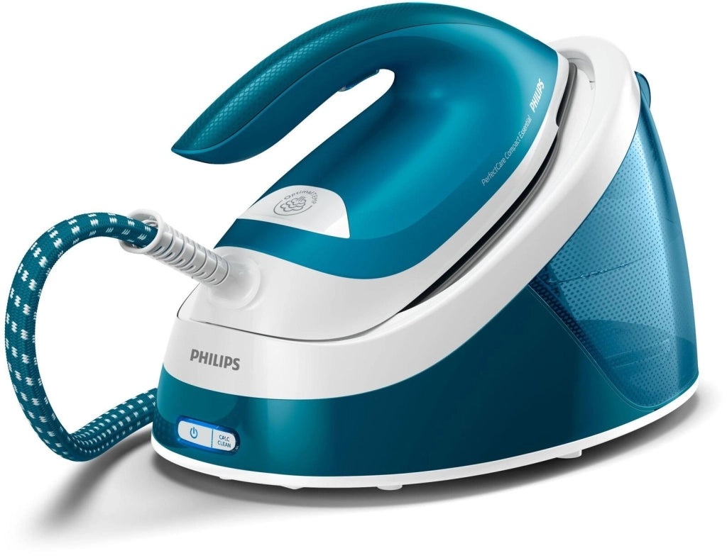 Philips GC6815-20 PerfectCare Compact Essential Ferro da Stiro con Caldaia 2400 W 6 bar 360 g-min serbatoio 1,3 L colore Bianco Blu