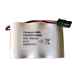 Batteria Ricaricabile Ni-Mh 3,6V 3000mAh compatibile con Honeywell TDI 3,6V 2200mAh 51199942-300 (061107-01)