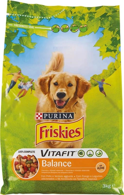 FRISKIES BALANCE CROCCHETTE IN FORMATO DA 3KG CON POLLO E VERDURE