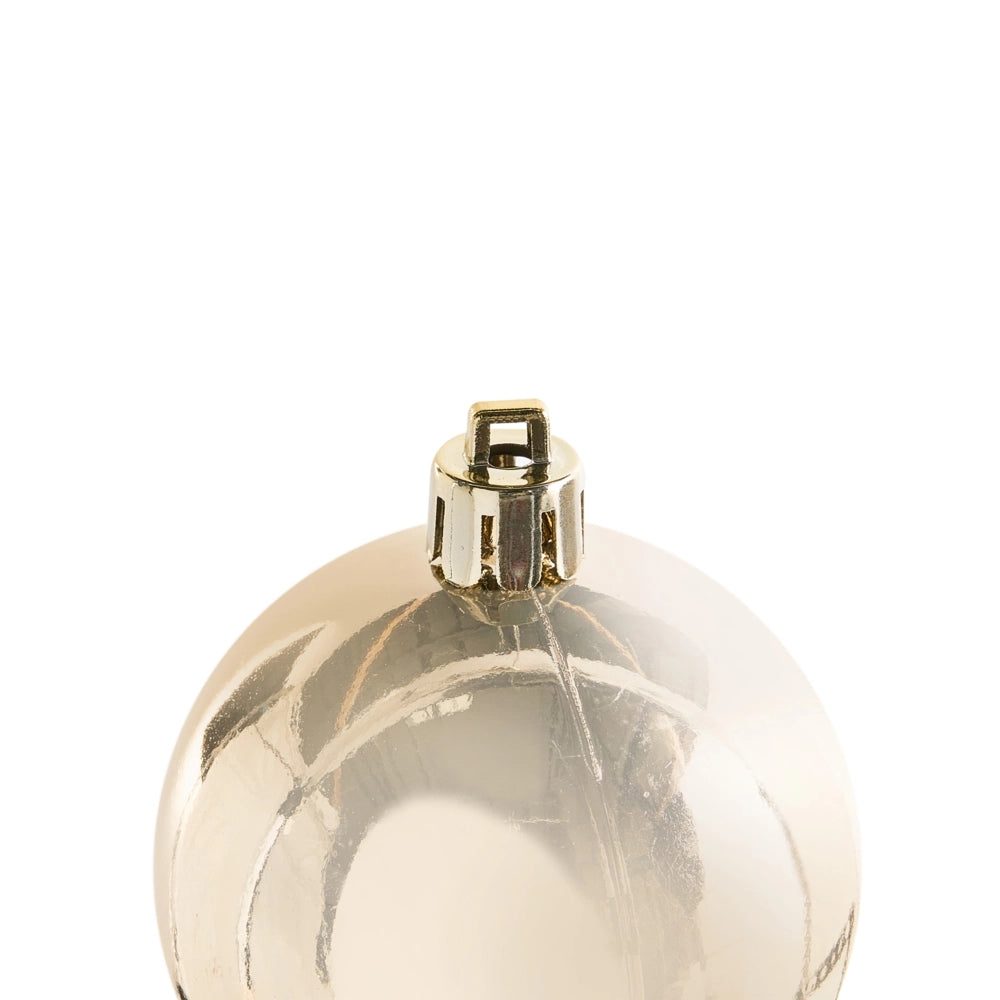 Set di 60 palline di Natale in plastica viola Decorazioni da appendere Stile tradizionale Palline di Natale Albero di Natale Glitter