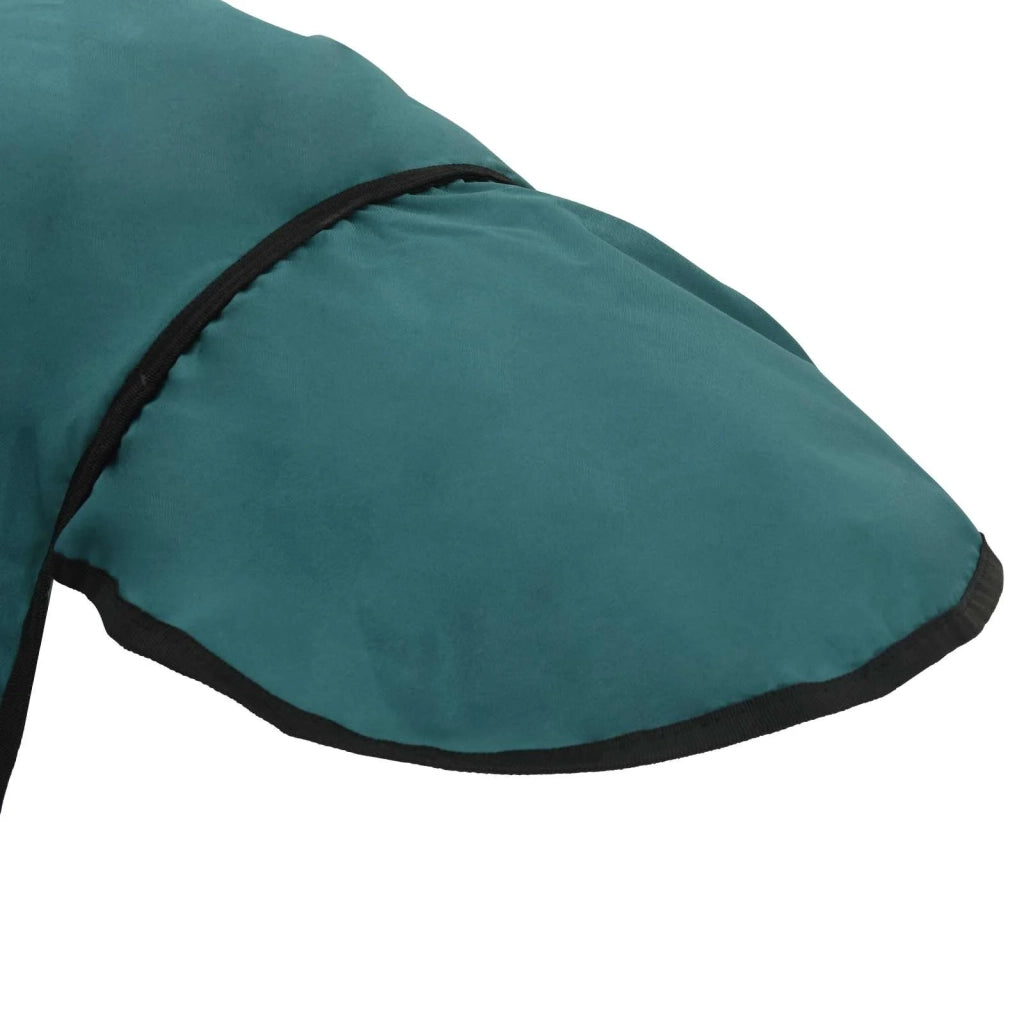 Coperta per Cavalli Verde Scuro e Nero 75 cm Poliestere 42013137