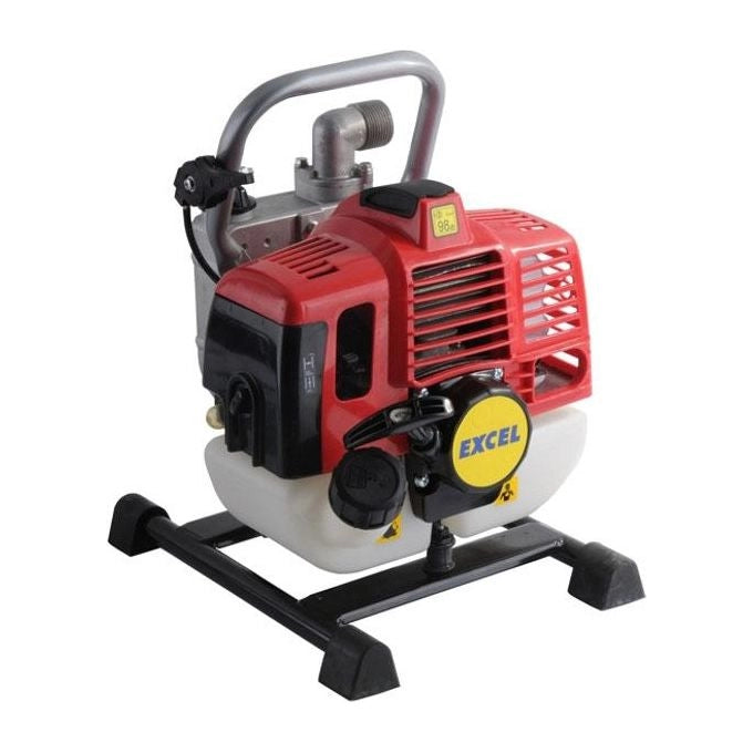 Excel 60538 MP43 Motopompa Autoadescante 42.7 cc 40 mm con Base e Maniglia per Trasporto colore Giallo