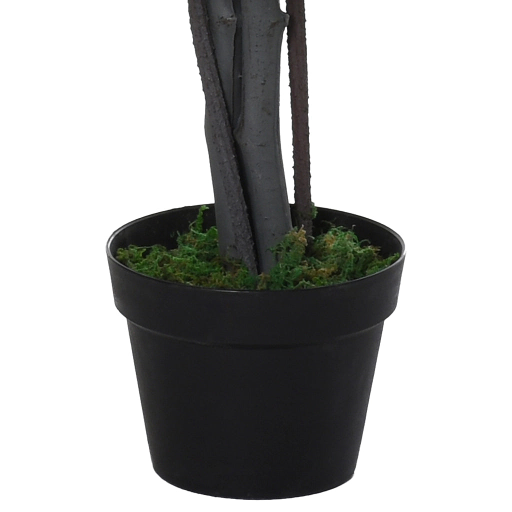 Ficus Artificiale Grande 145 cm ¨C zephmum ¨C Verde in Vaso Plastica