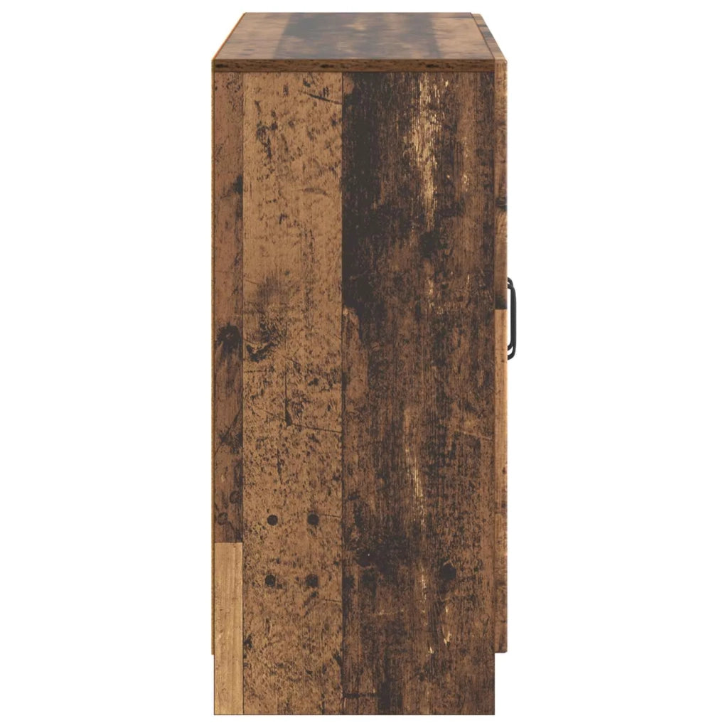 Credenza | Madia | Buffet da pranzo | Armadio da pranzo Legno antico 89 x 34,5 x 77 cm Legno ingegnerizzato