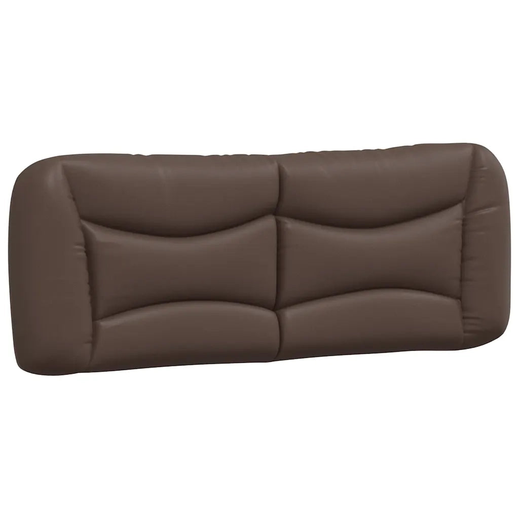 Giroletto senza Materasso-Struttura Letto Hvar Marrone 140x190 cm in Similpelle