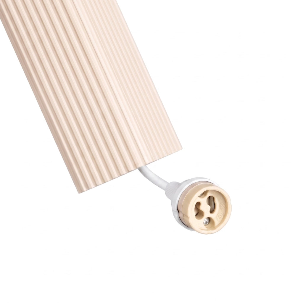 Lampada a sospensione RAYO 3P beige