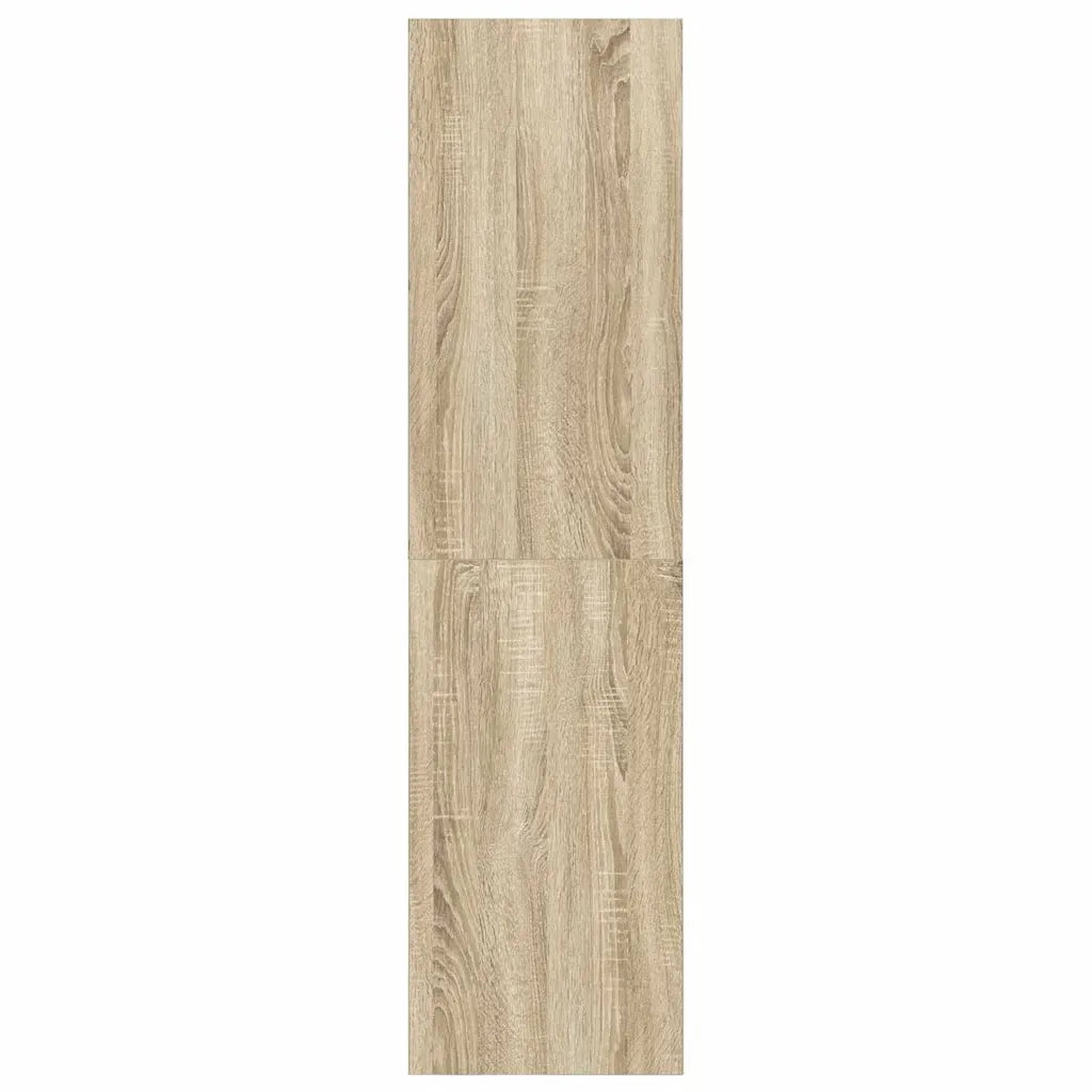 Mobile TV Parete Rovere Sonoma 37x37x142,5cm Legno Multistrato