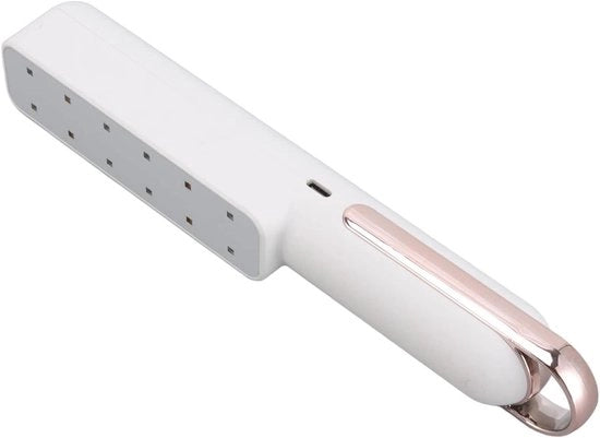 Lampada UV Portatile - Disinettante - Ricaricabile - Manuale - Uccide batteri - Virus - Sostituto per Hotel - Armadietto - Bagno - Ufficio - Lampada UV Disinettante Ricaricabile via USB.