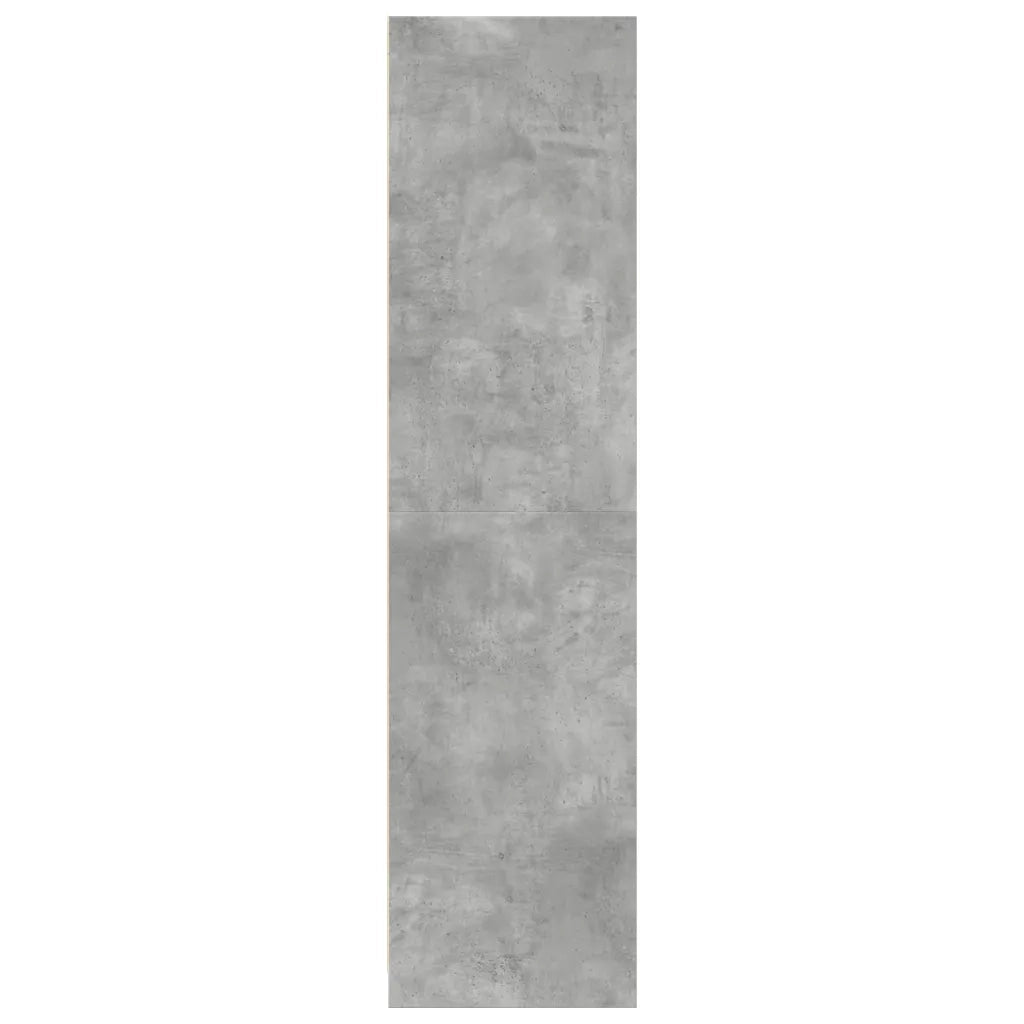 Armadio Grigio Cemento 30x50x200 cm in Legno Multistrato CFW6451289