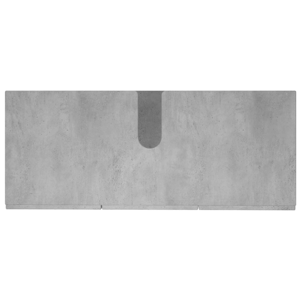 Mobile da bagno Grigio Cemento 101 x 41 x 58 cm 8011624