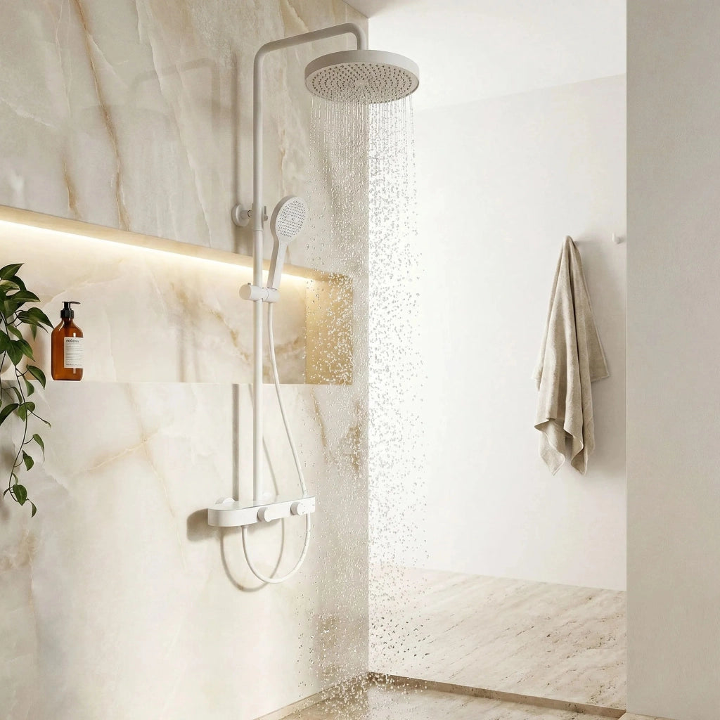 Set Doccia Rea Creo White