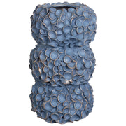 Vaso di fiori blu per esterni e interni Retro Boho