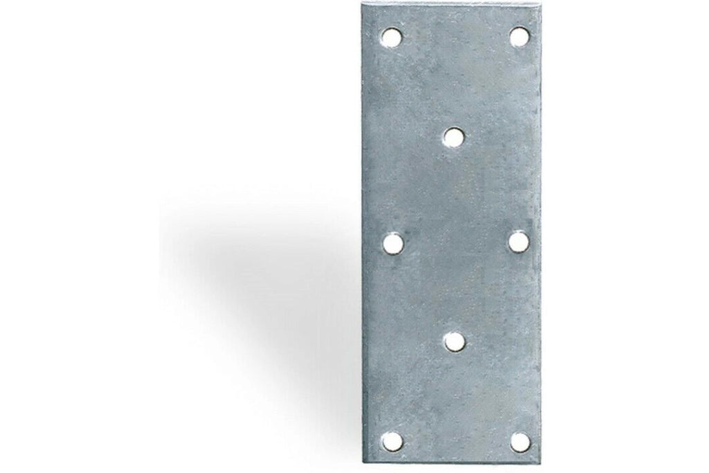 Giunto A Piastra Forato Leggero Mm2 100X40 Zincato Pezzi 3 - Masidef