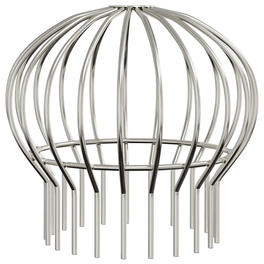 Protezione Foglie per Grondaia 8 pz Argento 200 mm CFW3918337