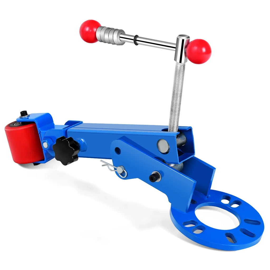 Utensile per la riparazione del parafango 57 x 22 x 25 cm regolazione 180° in metallo blu 20_0019508