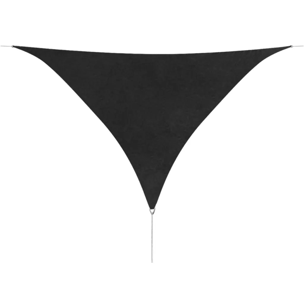 Parasole a vela | Telo Ombra | Vela da ombra Oxford Triangolare 5x5x5 m Antracite