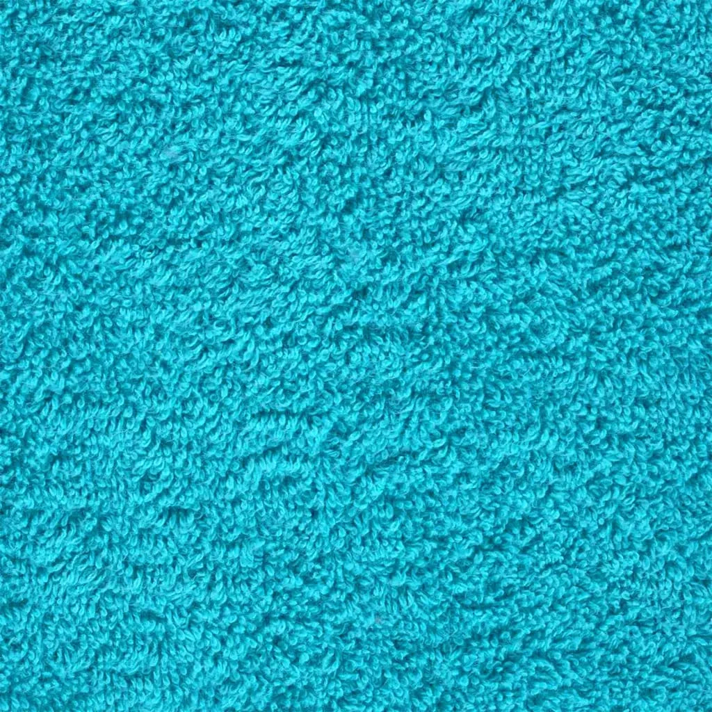 Asciugamano per Ospiti SOLUND 4 pcs Turchese 15 x 21 cm 550 gsm 137441