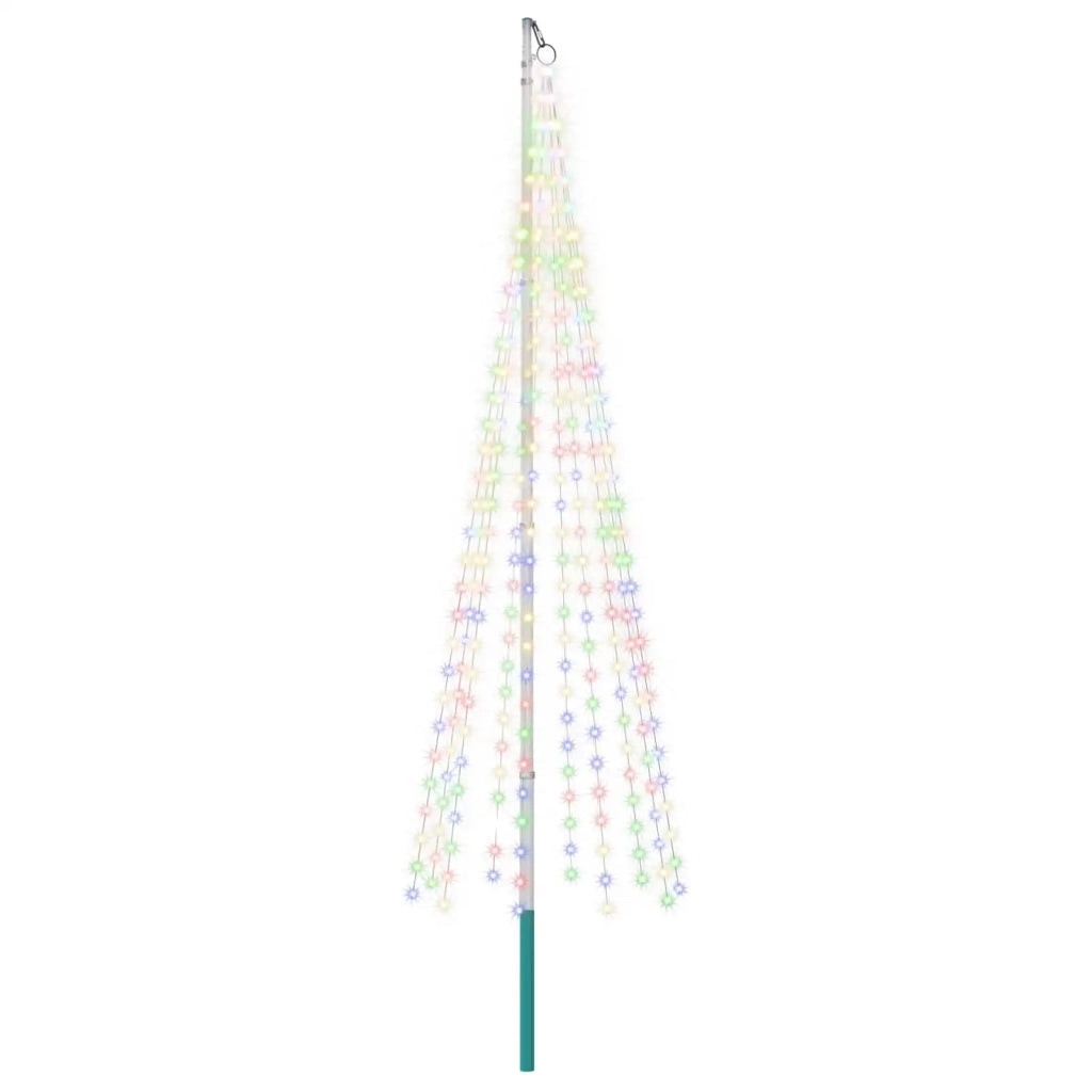 Luci per albero di Natale con picchetti e asta per bandiera 3468876
