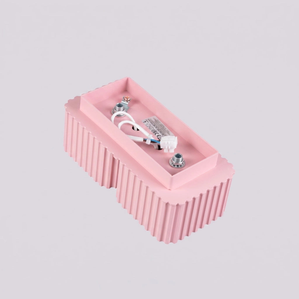 Plafoniera RIFF 2 rosa Gx53