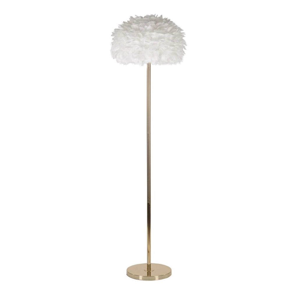 Lampada da Terra VKH185, Oro, Metallo, 43x43x170 cm
