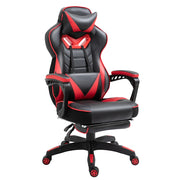 Poltrona da gaming ergonomica ¨C Minimal ¨C nera e rossa