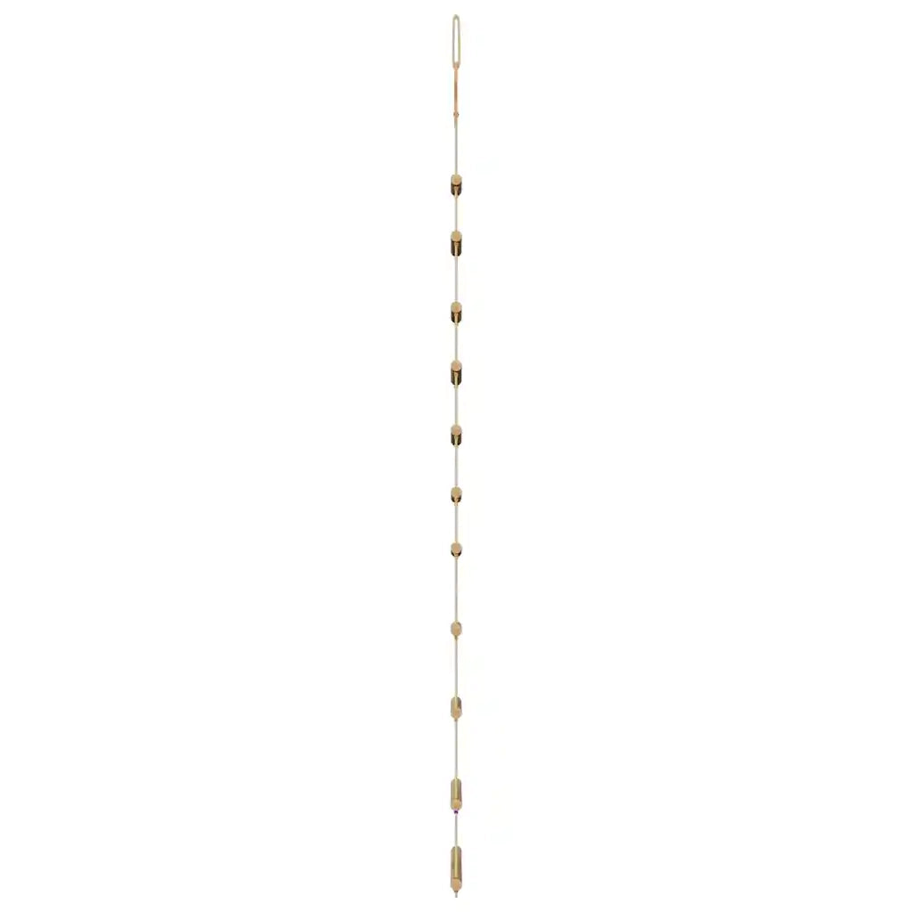 Albero di Natale sospeso con stella superiore-Decorazioni natalizie 74x150 cm Ramo naturale