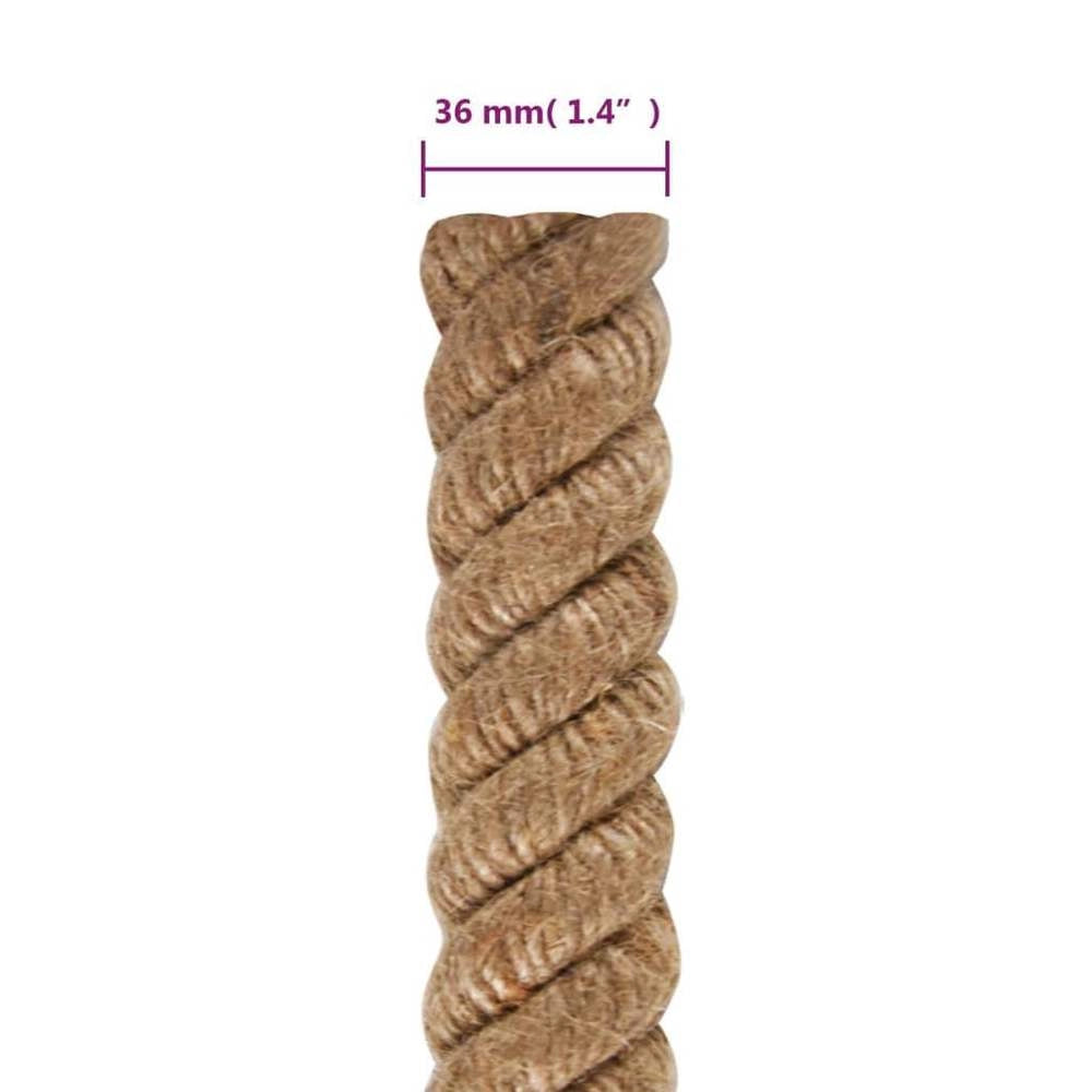 Jute Rope, 10 M Length, 36 Mm Thickness