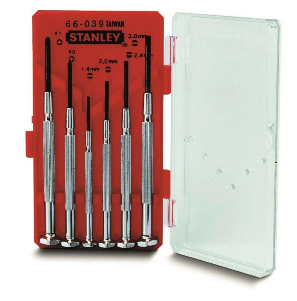 Set 6 Cacciaviti Per Orologiaio - Swk Stanley