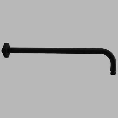BRACCIO DOCCIA ROUND TONDO NERO  cm 40     MADE IN ITALY