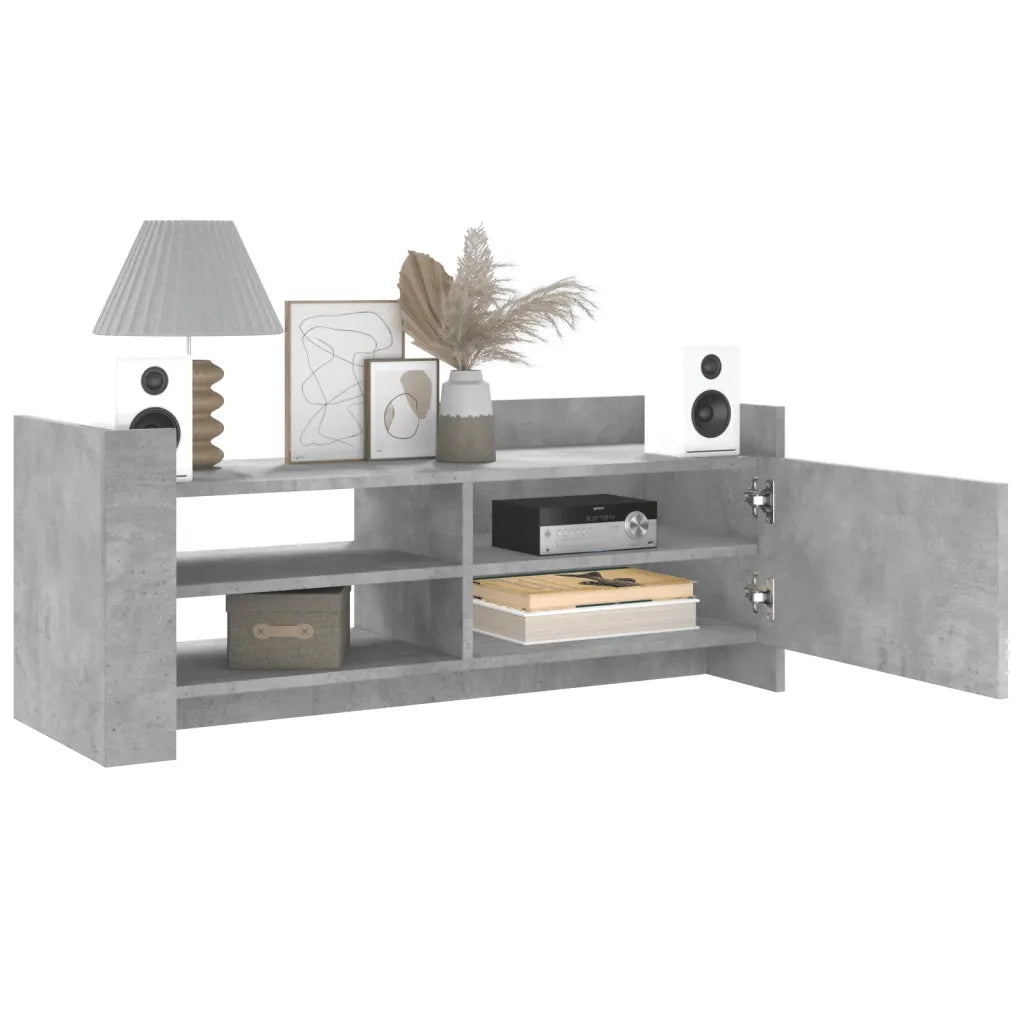 Mobile per TV | Armadietto TV | Mobile Porta TV Grigio Cemento 100x35x40 cm Legno Multistrato