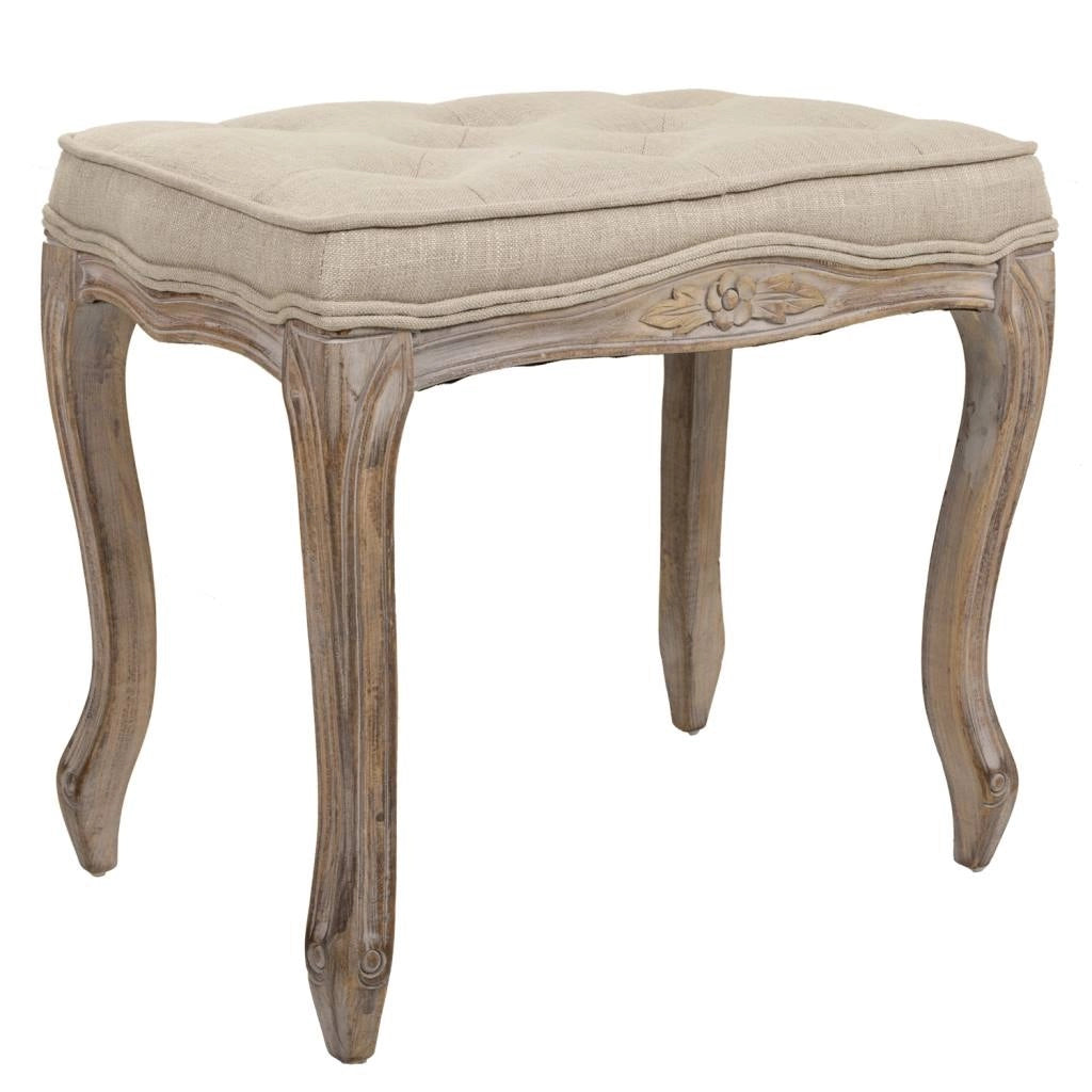 Panchina in legno imbottita 50x36x47h cm