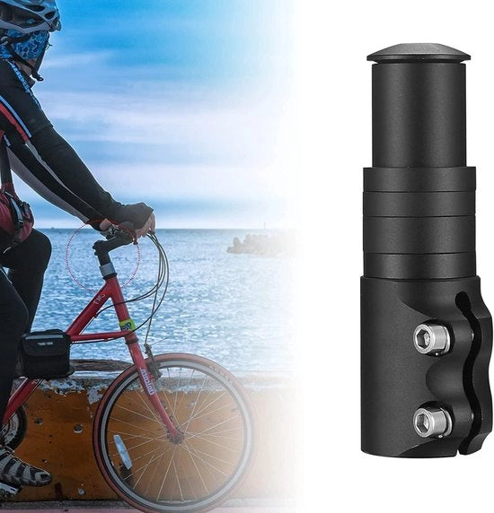 Pennello di sterzo in alluminio per estensione per ciclismo su strada - 286 mm 1 1/8 pollici - mountain bike corsa