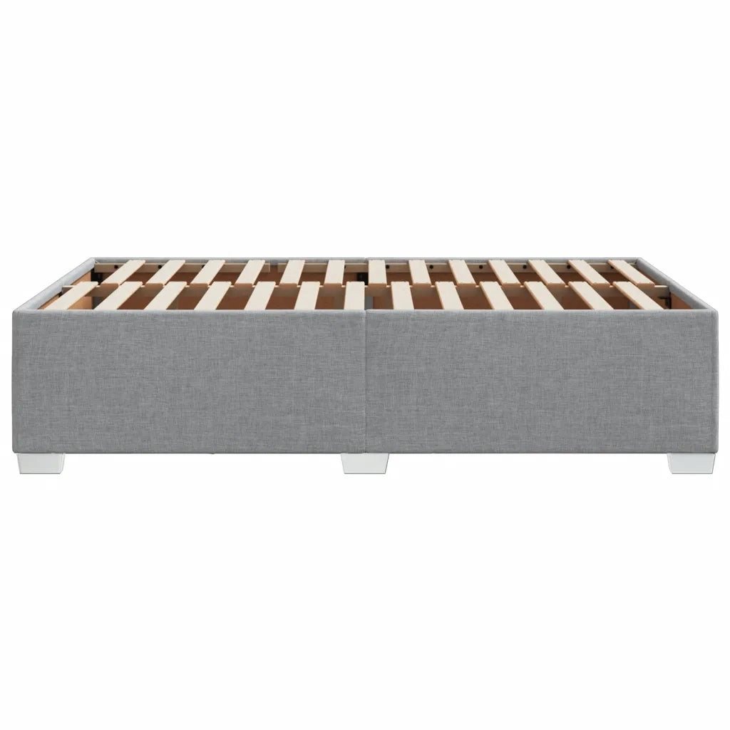 Giroletto senza Materasso Grigio Chiaro 120x200 cm Tessuto