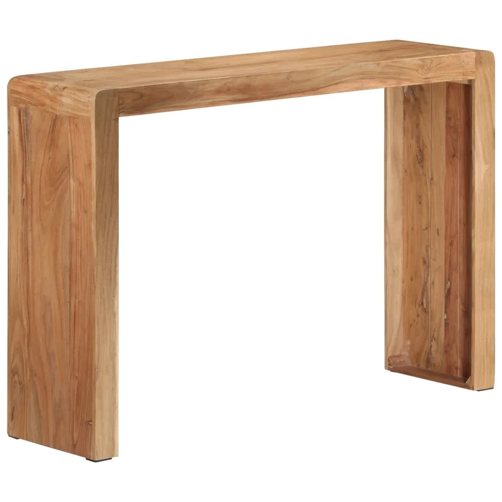 Tavolo Consolle 110x30x76 cm in Legno Massello di Acacia 351650