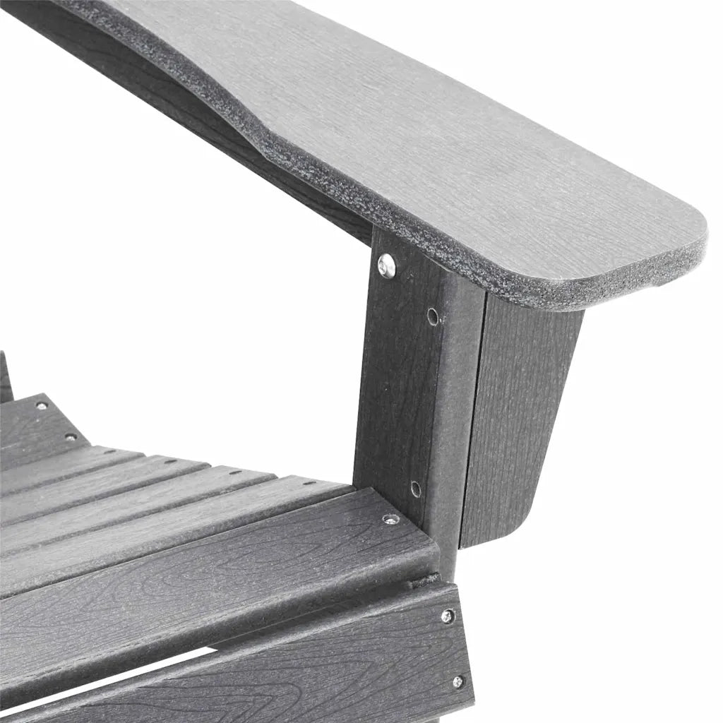 Sedia Adirondack Grigio chiaro 82 x 74 x 92 cm HDPE 42006632