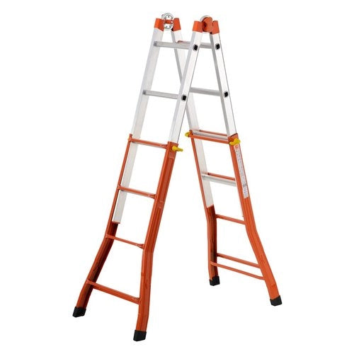 Scala trasformabile gierre am010 peppina arancio e silver