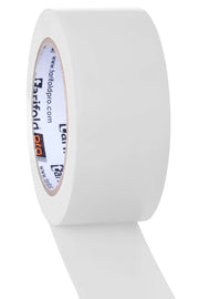Nastro per marcatura a pavimento di sicurezza, autoadesivo, bianco, 50 mm x 33 m
