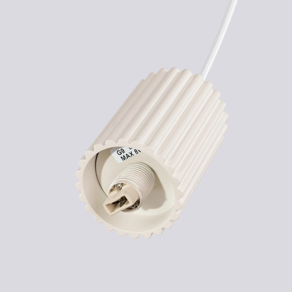 Lampada a sospensione HALO 3P beige
