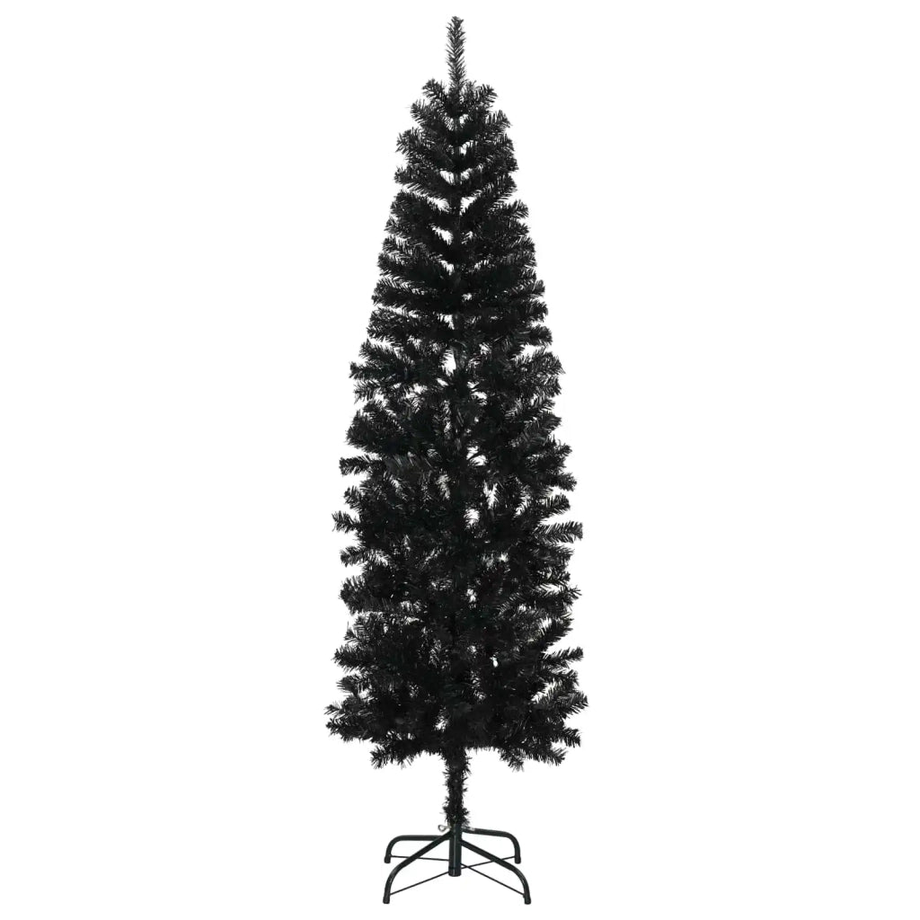 Albero di Natale Artificiale Sottile 180 cm 300 LED 3461117
