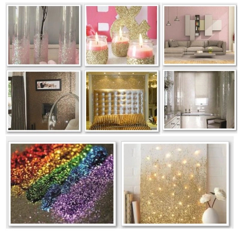 GLITTER COLORE VERDE CONFEZIONE DA 100 GRAMMI