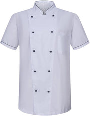 Uniforme di cucina per uomini - Ref.8501B - XX-Large, giacca da cucina per uomini 8501B - Bianco