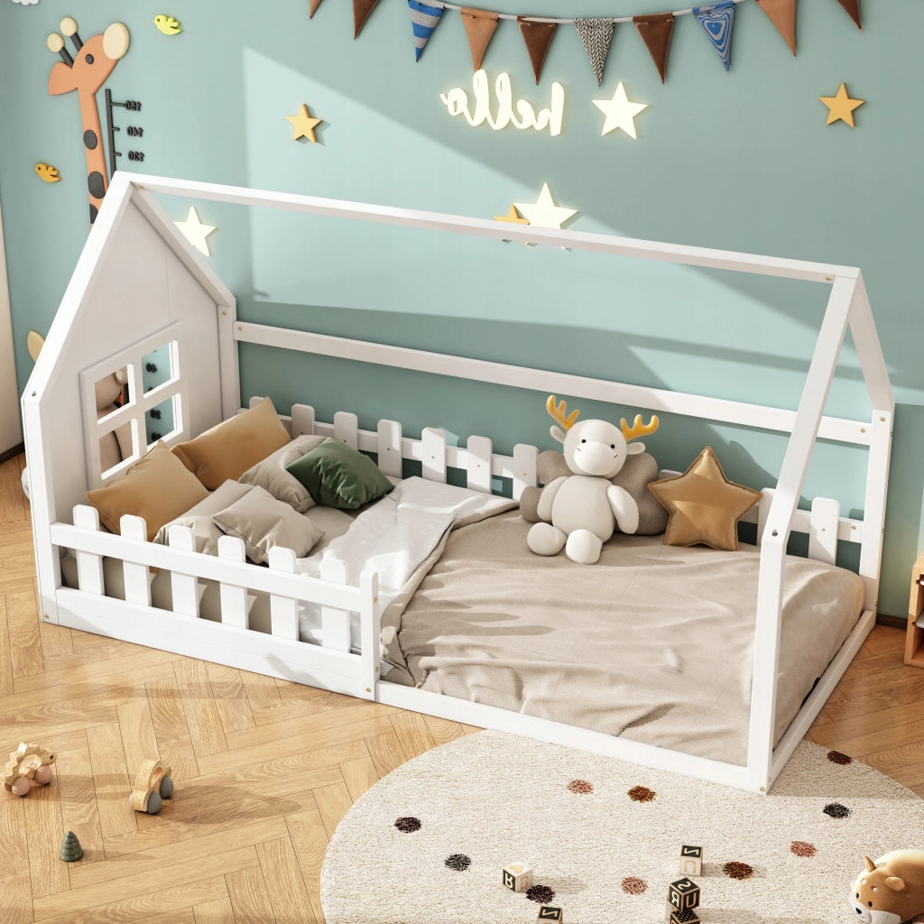 Letto singolo 90x200 - Xylo - Bianco