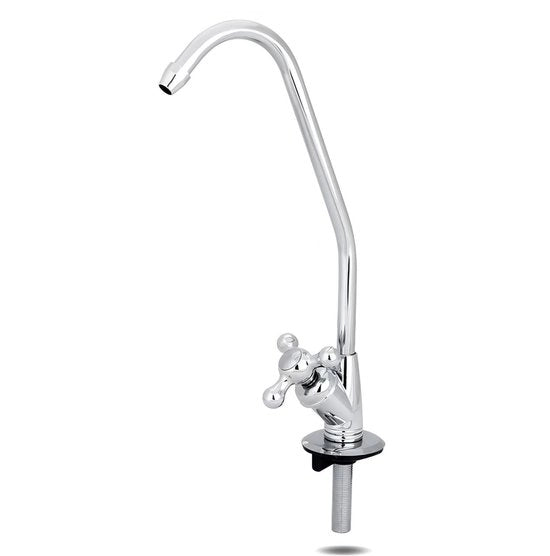 Filtro d'acqua per cucina - Filtrazione inversa osmotica - Cromo - Adatto a ogni cucina - Design moderno