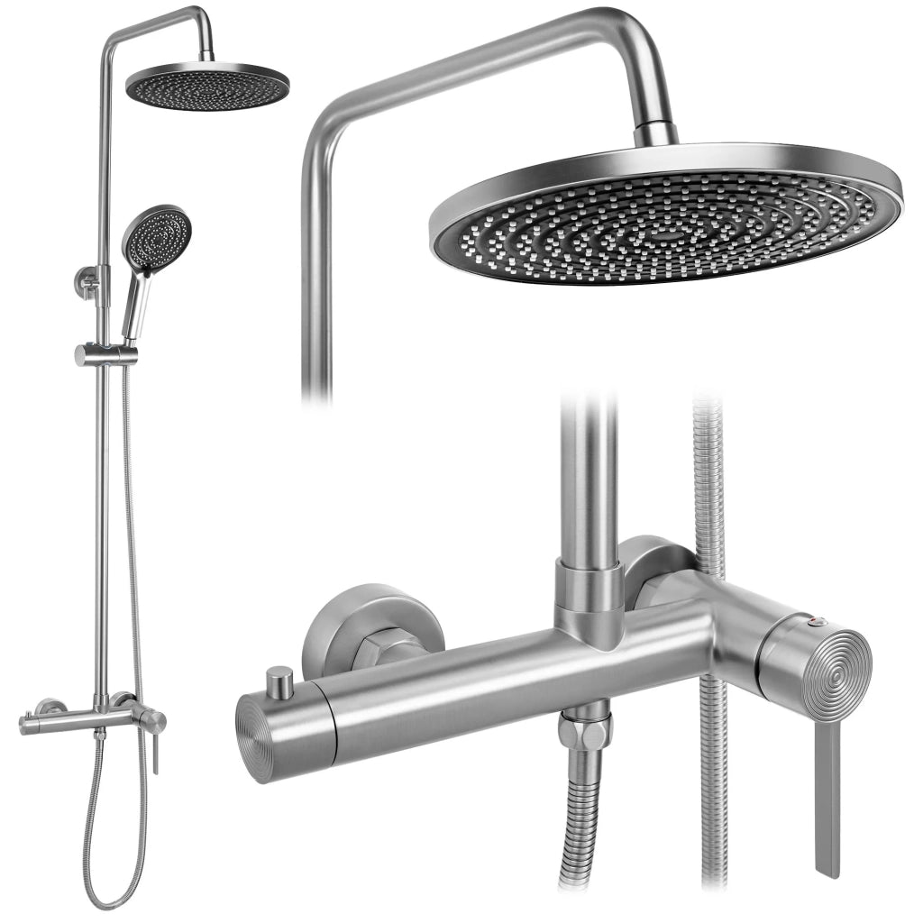 Set Doccia Rea Foster Brush Nickel