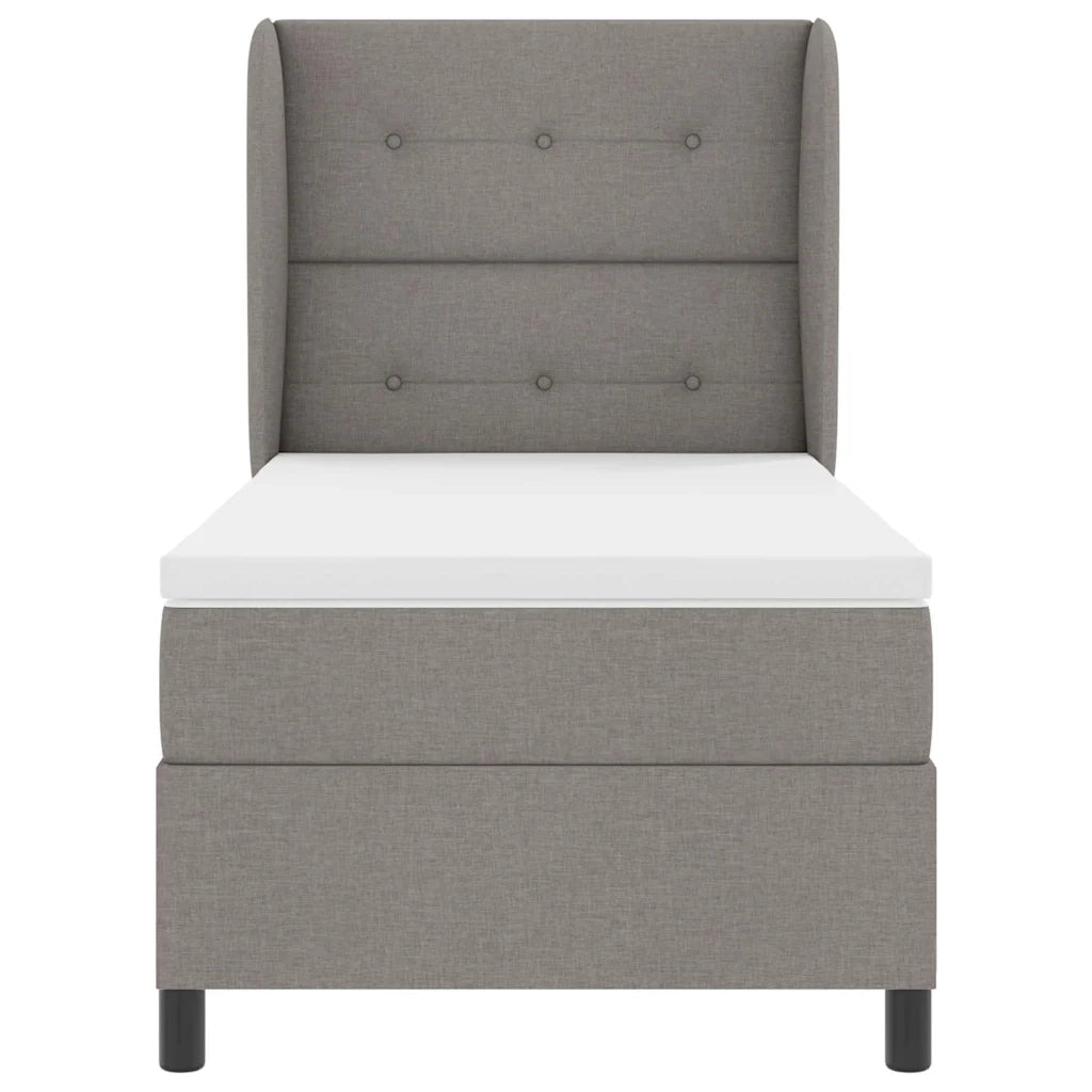 Letto a molle con materasso Talpa 90 x 200 cm Tessuto 3340547